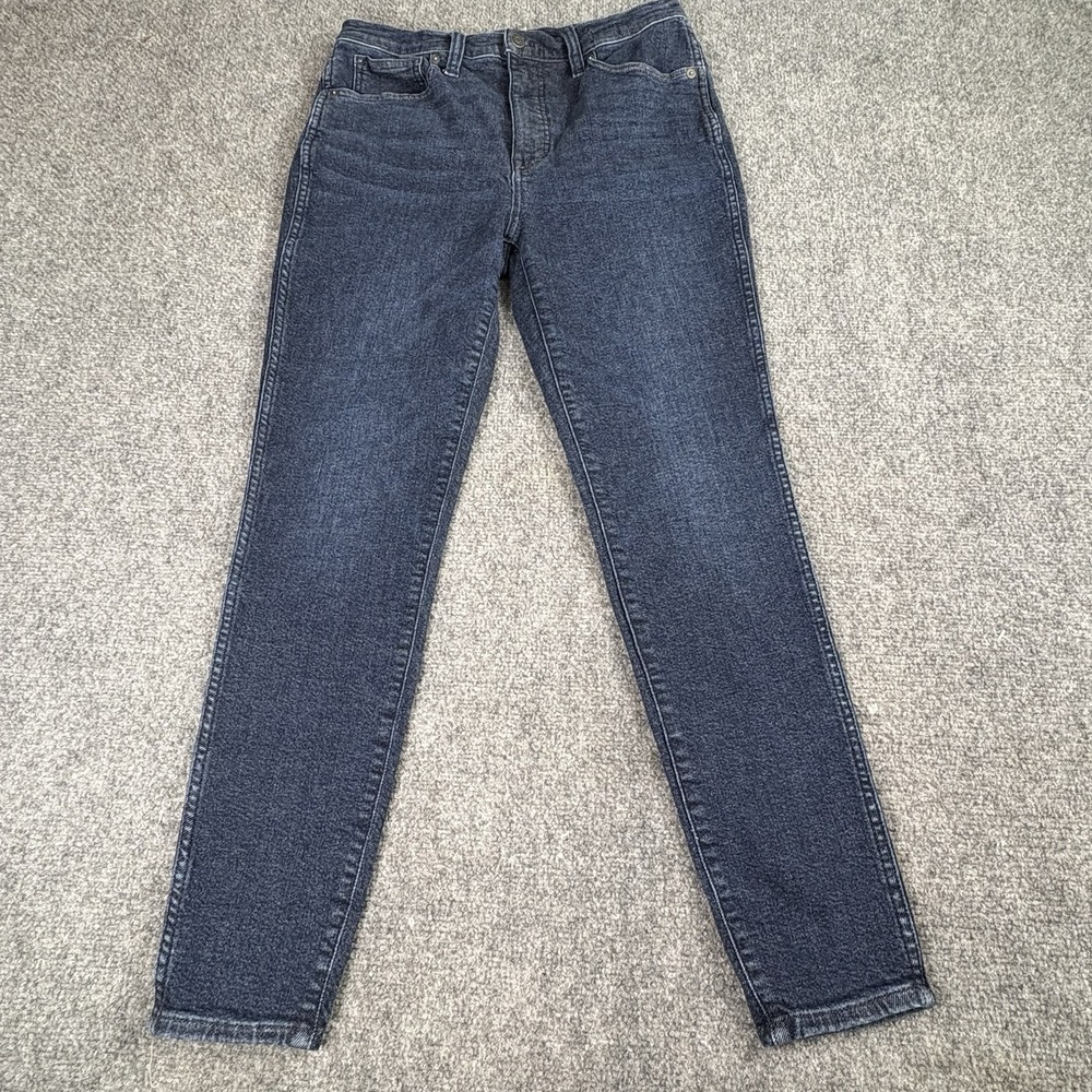 Madewell Jeans Womens 30 Blue 10" High Rise Skinny Minimalist Preppy Soft Grunge
